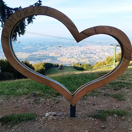 아파트 Luxury Wide View Pohorje Bellevue 호코포호르예